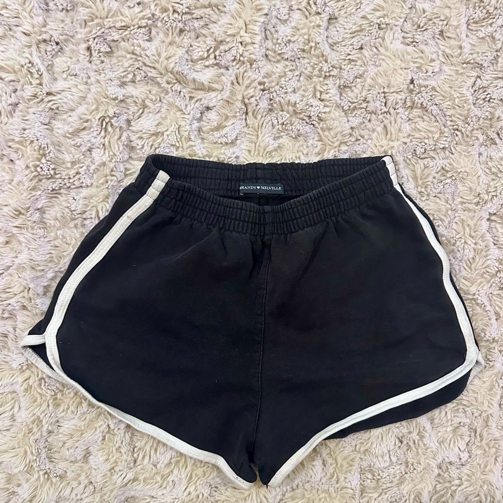 Brandy Melville Black and White Shorts